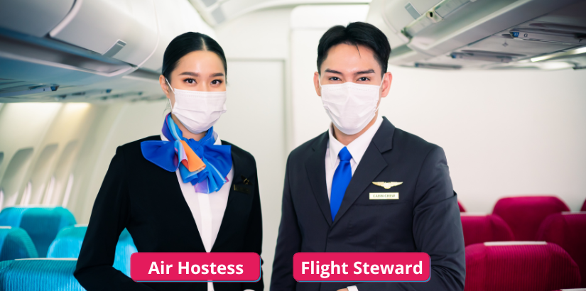 AIR HOSTESS FLIGHT STEWARD TRAINING