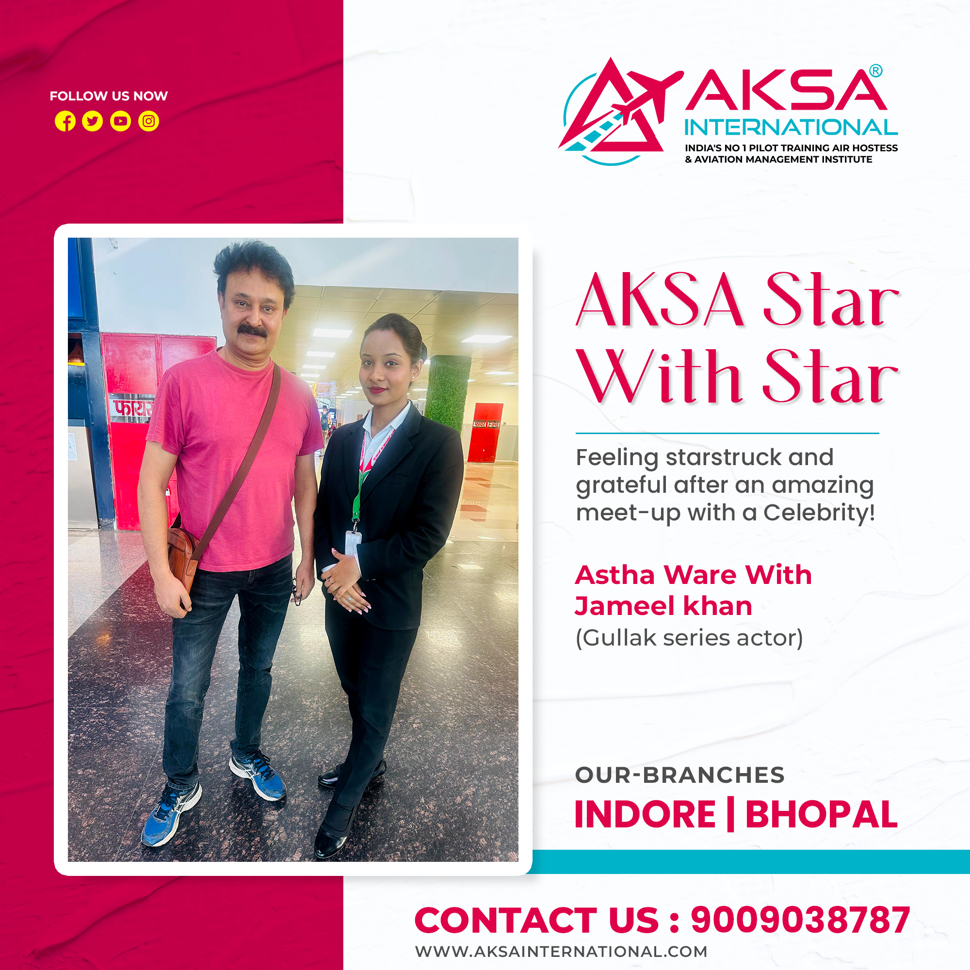 air hostess training institute in indore