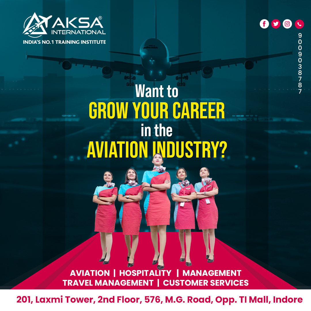 air hostess training institute in indore fees