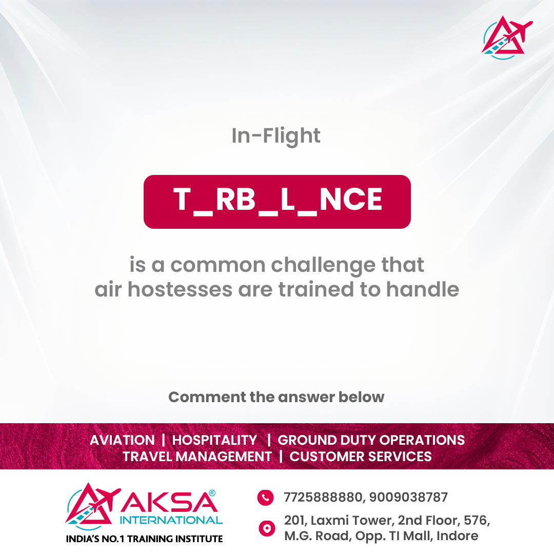 Best air hostess training institute In Indore