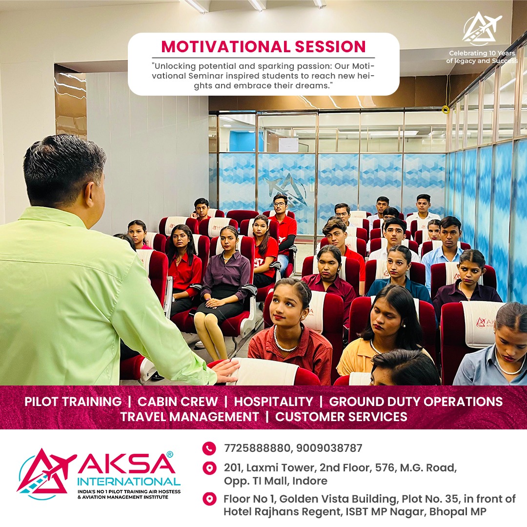 Best air hostess training institute In Indore