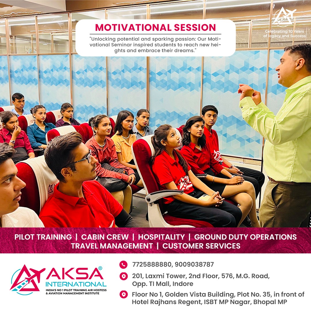 Best air hostess training institute In Indore