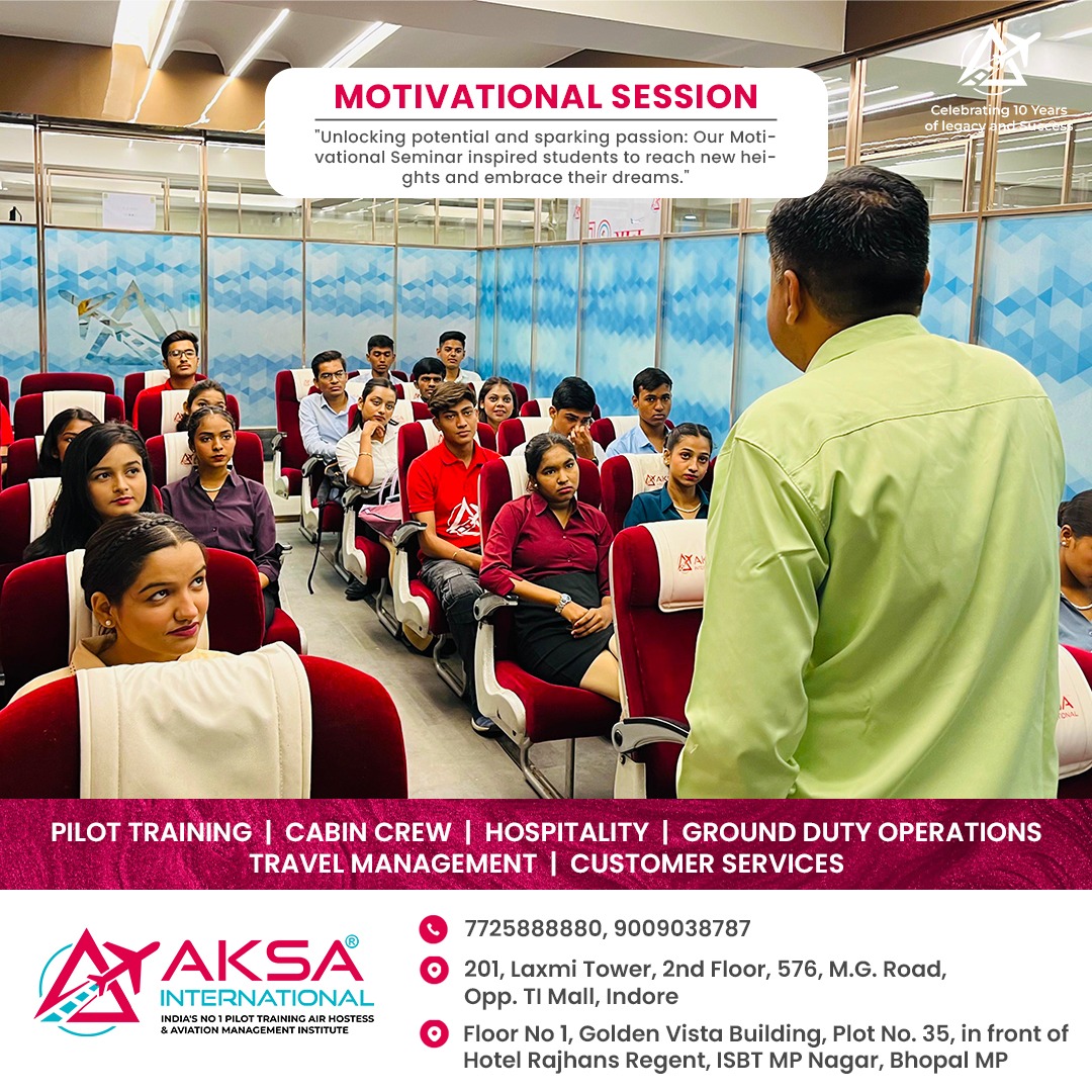Best air hostess training institute In Indore