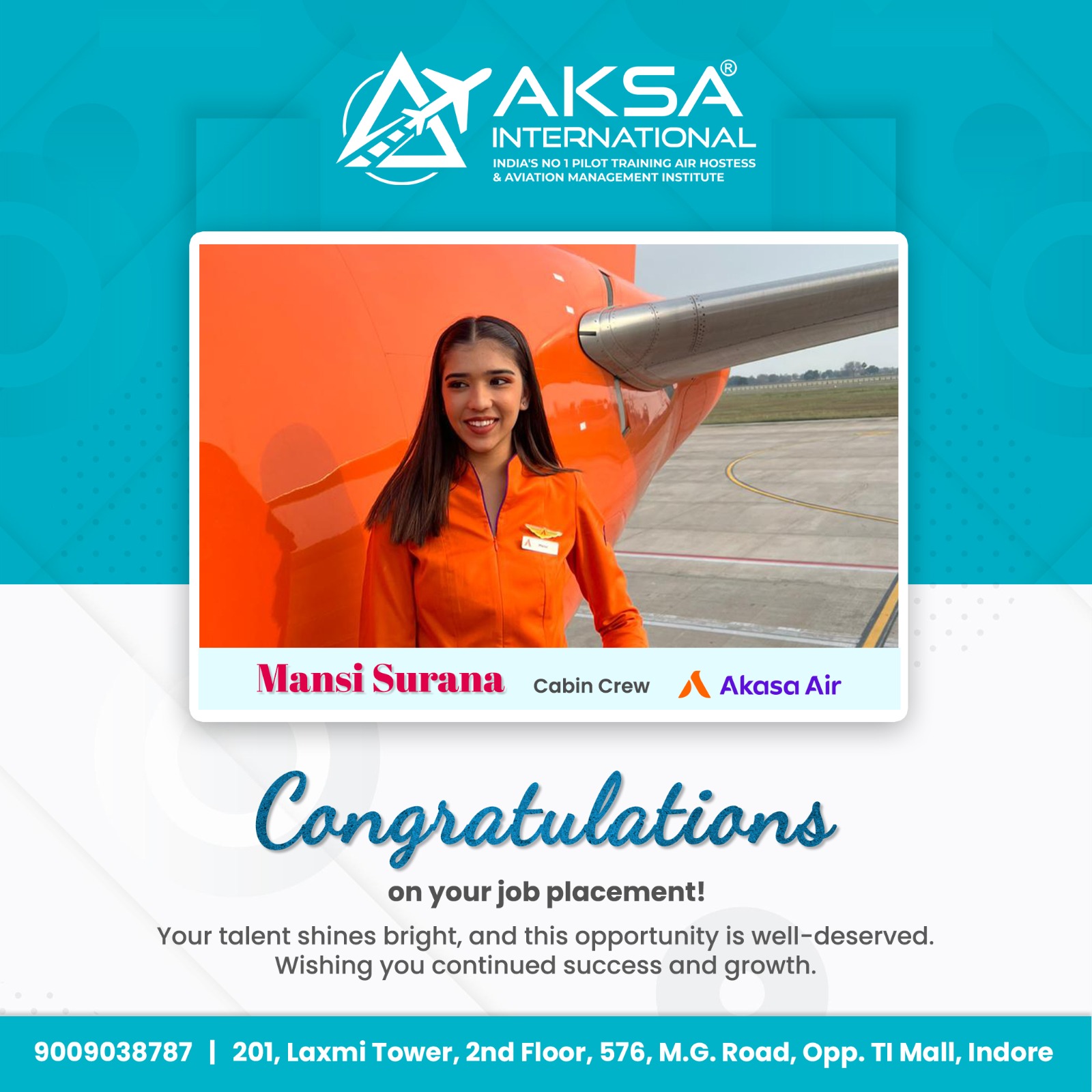 air hostess training in indore