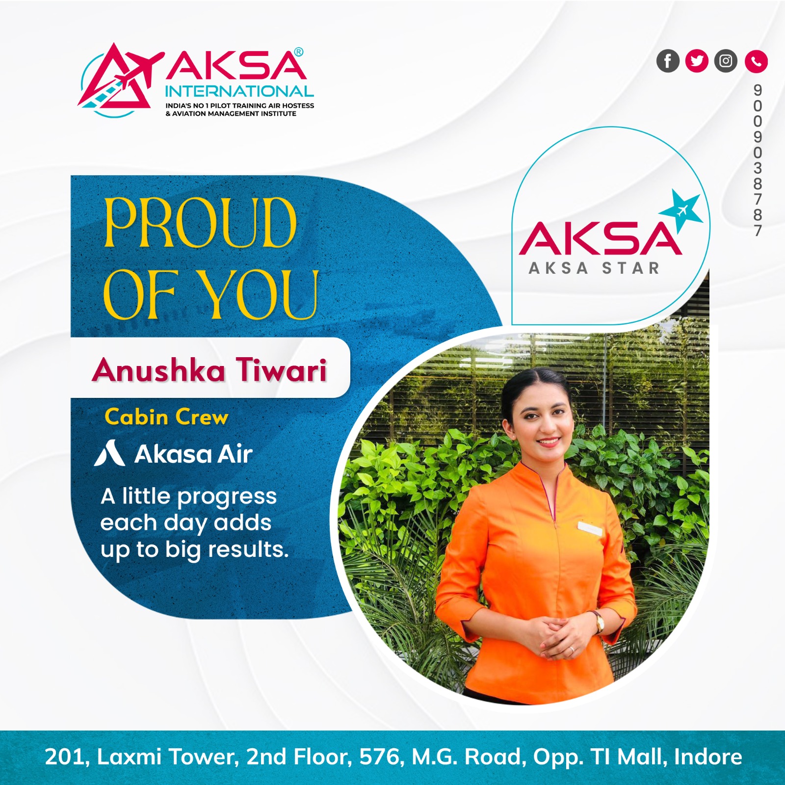 air hostess training in indore