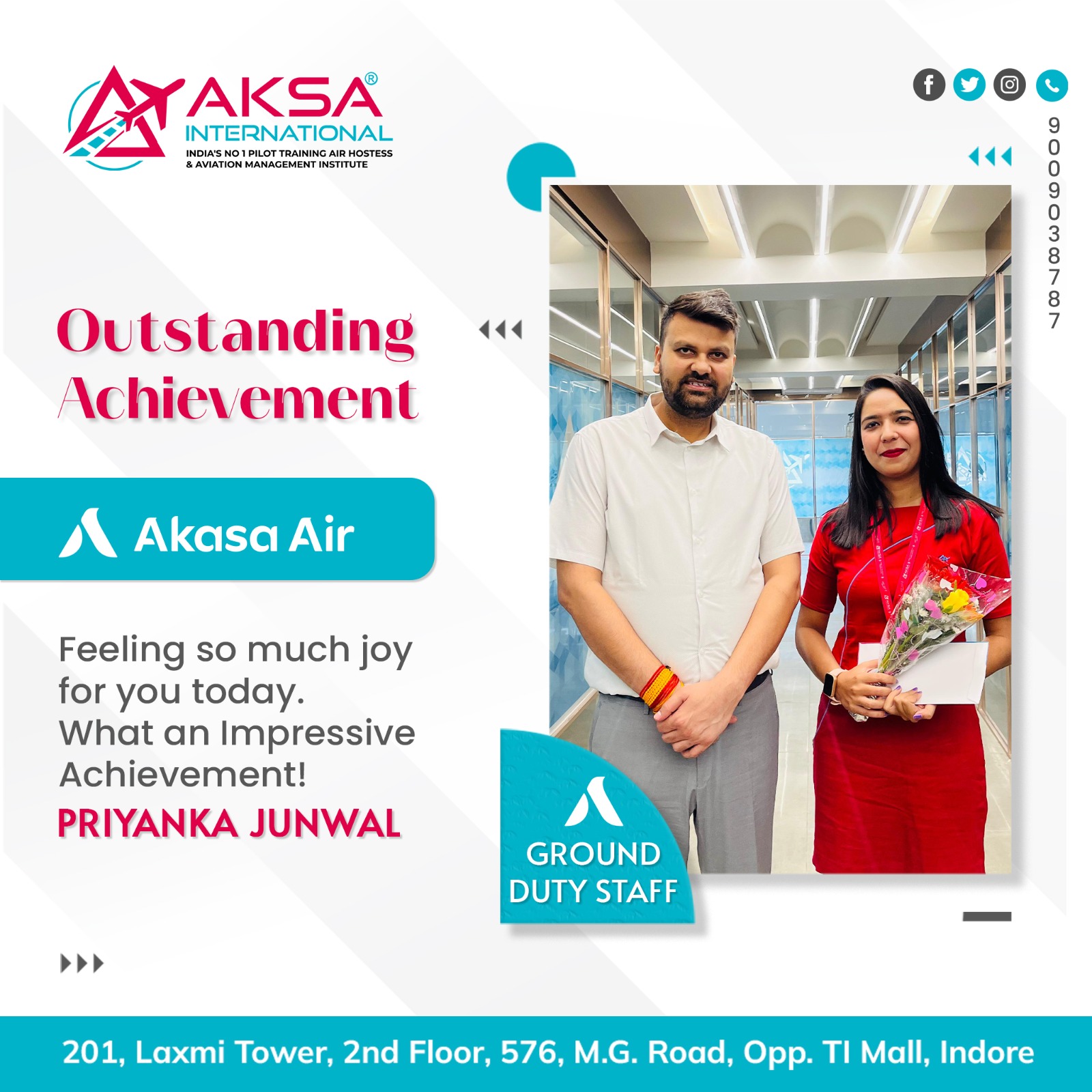 air hostess training in indore