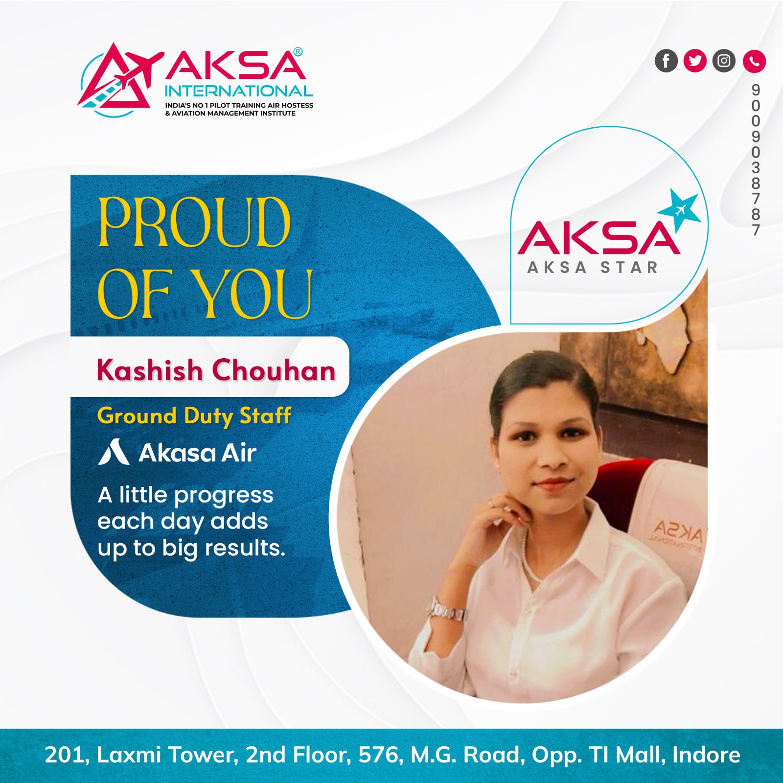 air hostess training in indore
