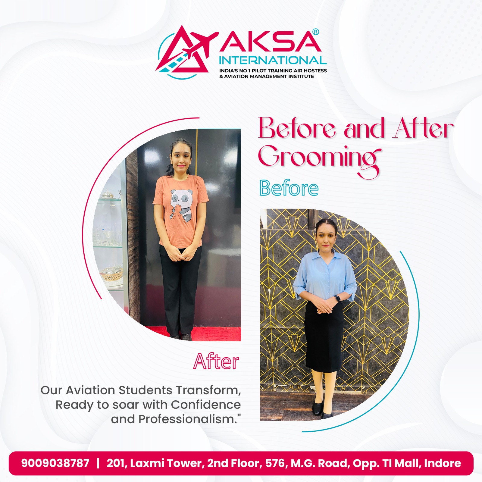 indore air hostess training institute