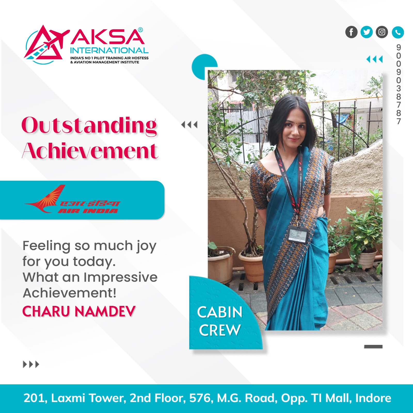 air hostess training in indore