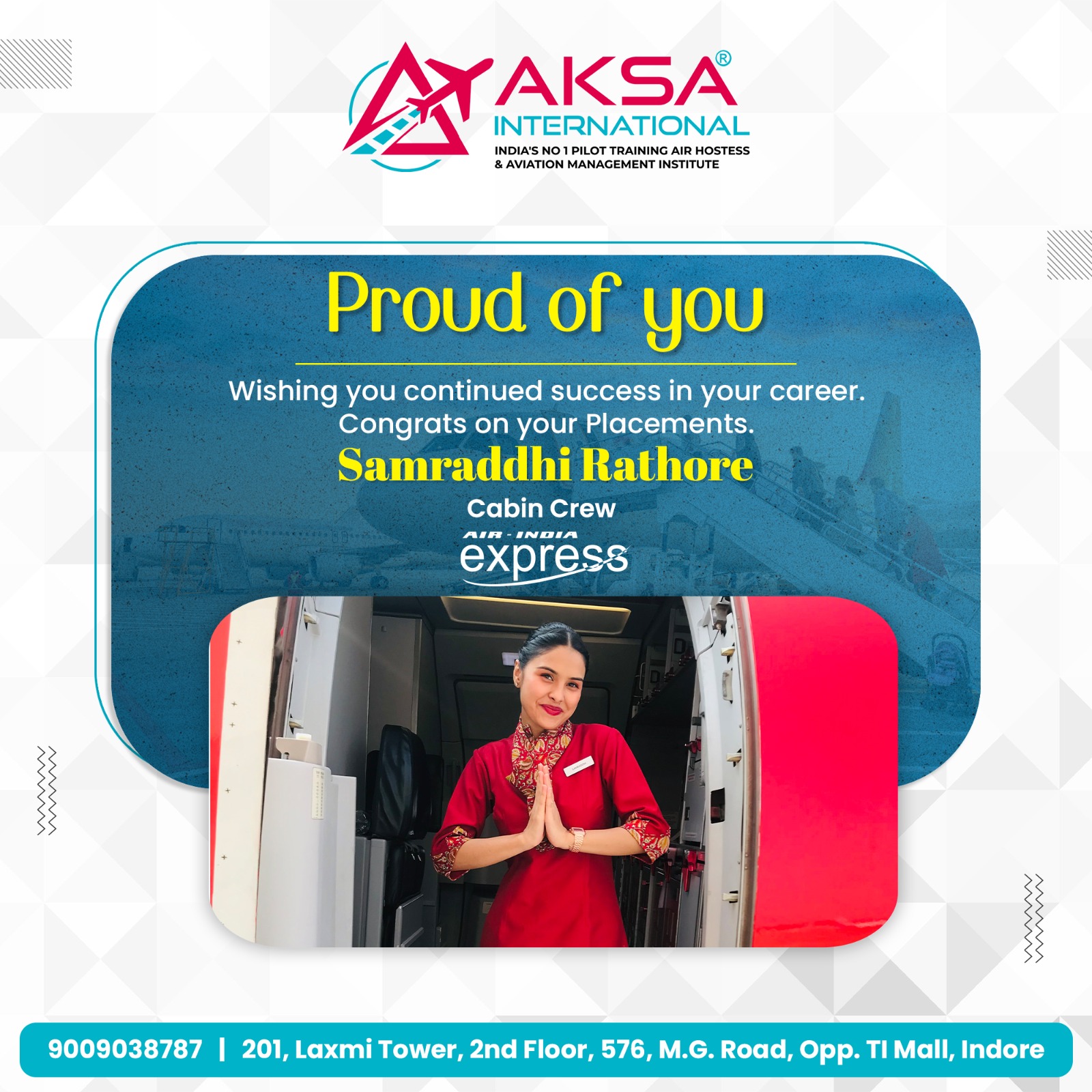 air hostess training in indore