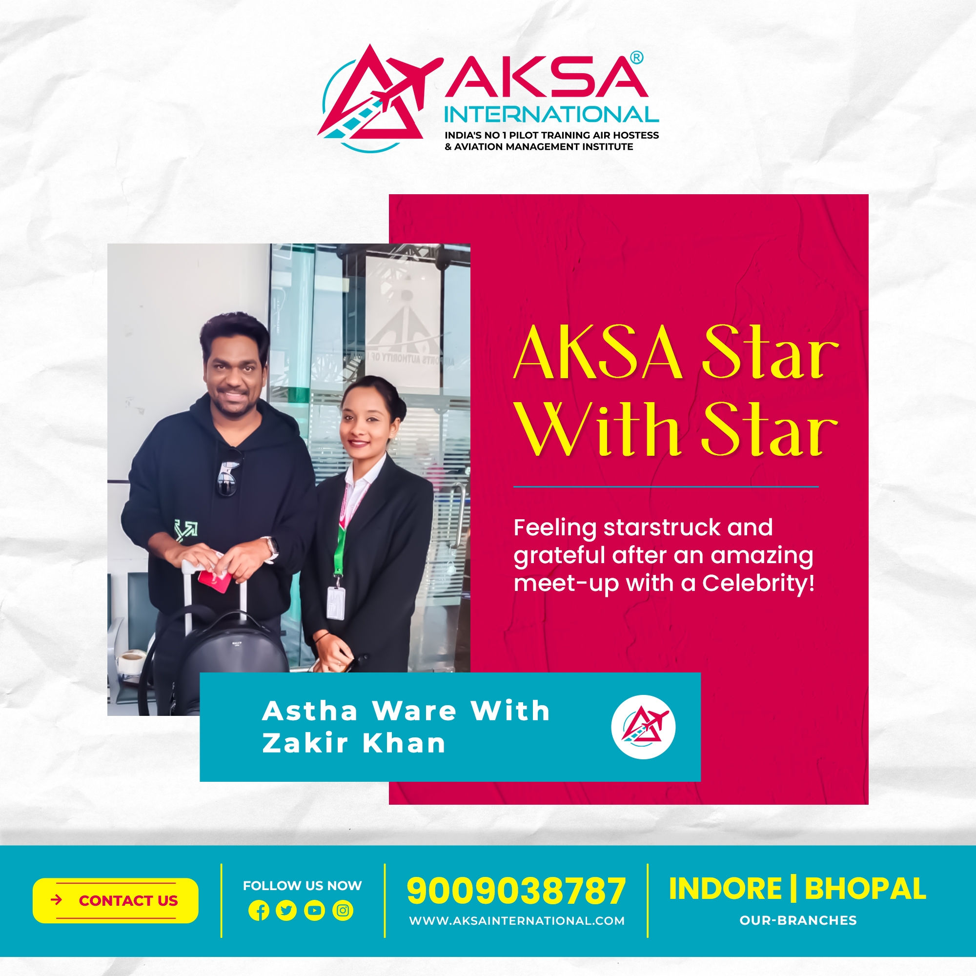 air hostess training institute in indore