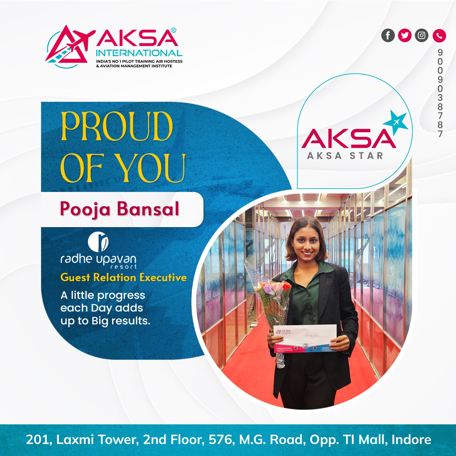 air hostess training in indore